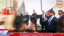 Confinement : Macron critiqué après avoir provoqué ni plus ni moins qu'un attroupement en Seine-Saint-Denis