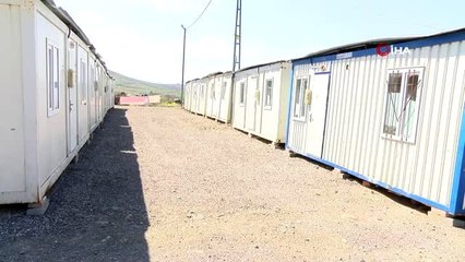 Depremzedelerin kaldığı konteyner kentte korona günleri
