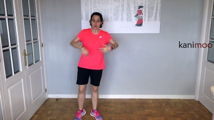 Rutina Abdominales de pie 30 minutos para quemar grasa sin material/ Abdomen plano/ kanimoo