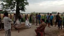 सुल्तानपुर: आग ने ली विवाहिता की जान, खेत में गेहूं काटने गया था परिवार