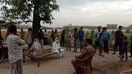 सुल्तानपुर: आग ने ली विवाहिता की जान, खेत में गेहूं काटने गया था परिवार