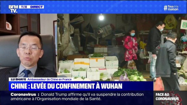Lu Shaye, ambassadeur de Chine en France : Je ne pense pas qu'il y aura de deuxième vague de l'épidémie en Chine