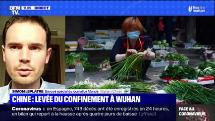 Chine : levée du confinement à Wuhan - 08/04
