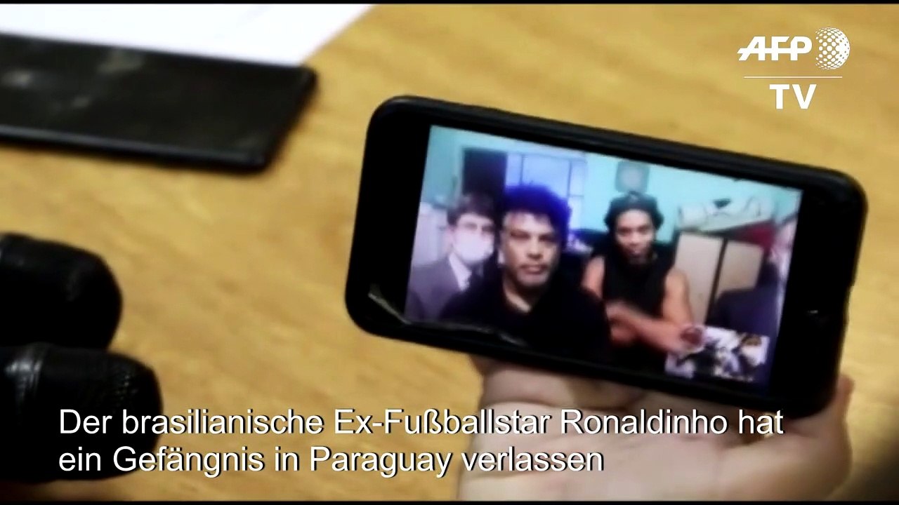 Ronaldinho tauscht U-Haft gegen Hotel-Arrest
