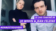 Le live confiné de Jo Wedin & Jean Felzine I On Reste Ouvert