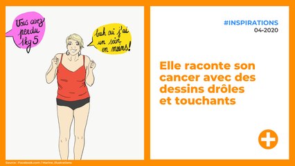 Elle raconte son cancer avec des dessins drôles et touchants