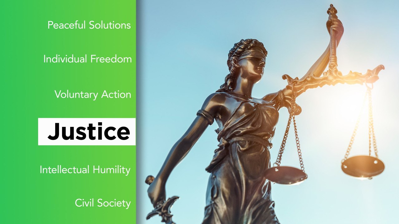 What elements make up our idea of justice?
