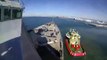 Time Lapse - US Navy - Guided-Missile Destroyer - Berth Shift