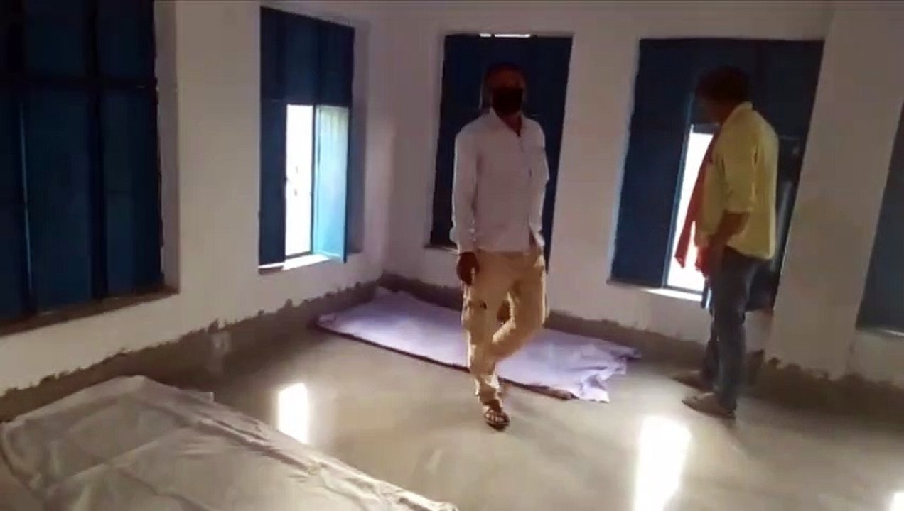 इटावाः ग्राम बम्होरा में बनाया गया आइसोलेशन वार्ड हुआ खाली