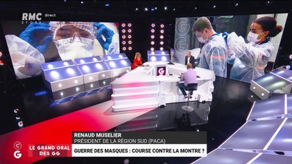 Le Grand Oral de Renaud Muselier, président de la région Sud (PACA) - 08/04