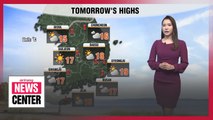 [Weather] Dry air alerts nationwide, temperatures expected to fall with cold winds