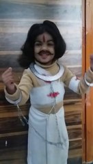 Mangalpandey fancy dress school competition