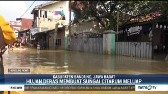 Tiga Kecamatan di Bandung Masih Terendam Banjir