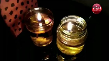 इस तरीके से आप घर पर बना सकते है Water Candle
