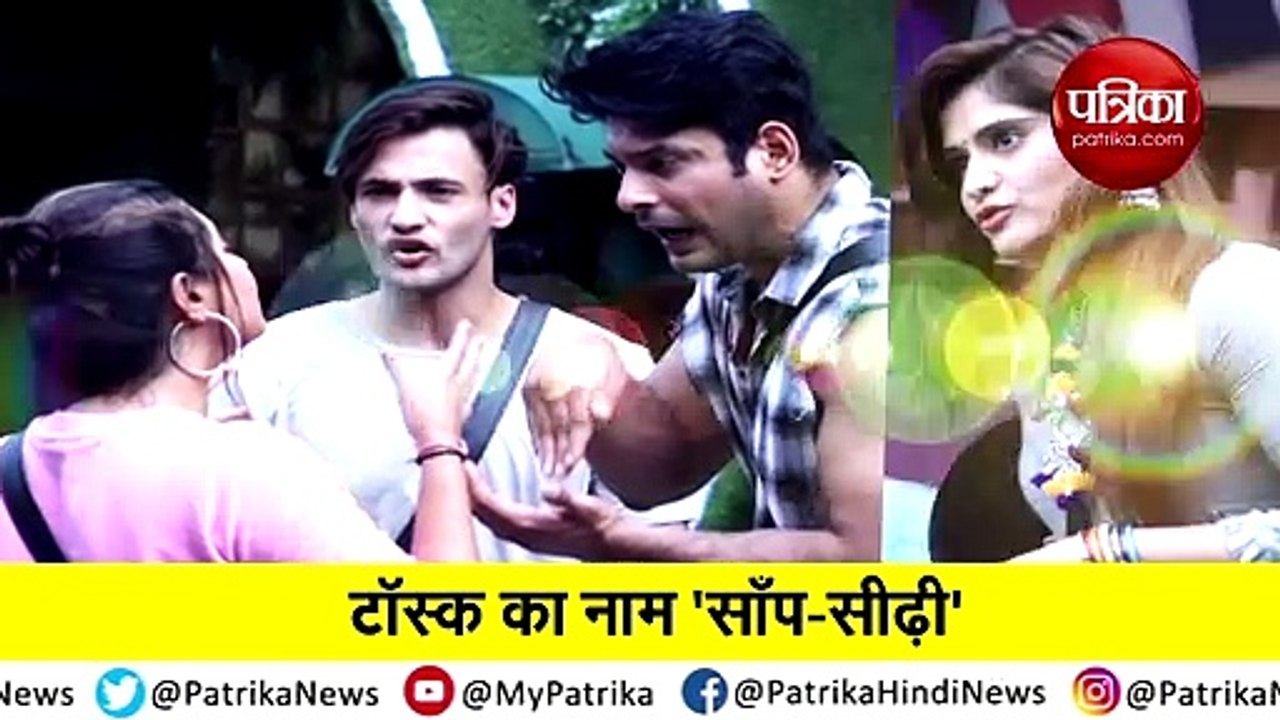 शहनाज गिल को बिग बॉस  हाउस में मारा थप्पड़