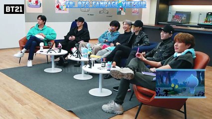 [VIETSUB] [BT21] BT21 UNIVERSE ANIMATION - BTS Reaction