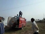 Story of Barn fire: paddy burning waste in panna