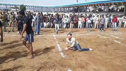 देशी पर्यटकों को हरा विदेशियों ने जीता कबड्डी मुकाबला