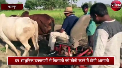 आईआईटी के छात्रों ने बनाया बैलों से चलनें वाला ट्रैक्टर