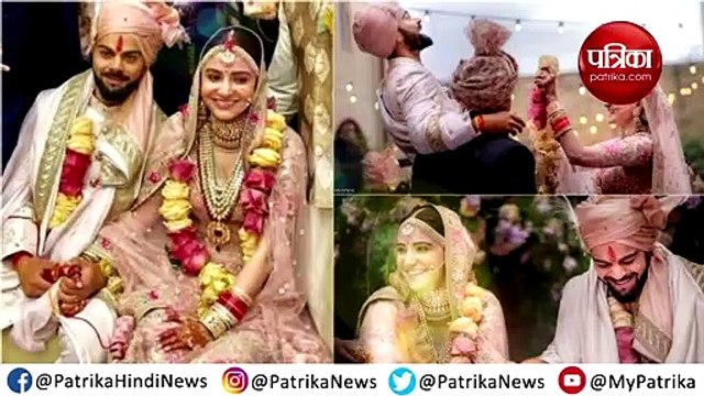 दो साल पहले हुई विराट-अनुष्का की शाही शादी, सगाई से वेडिंग तक का देखिए पूरा एलबम