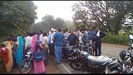 It is called a disaster in the midst of standing crop