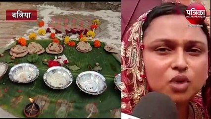 राम मंदिर के लिये किन्नर ने मनाया छठ