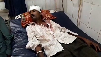 जल निकासी की बात को लेकर दो पक्षो में झगड़ा, एक पक्ष के 4 जने जिला अस्पताल में भर्ती