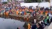 Chhath Maiya worship performed on the day of Chhath Puja through song