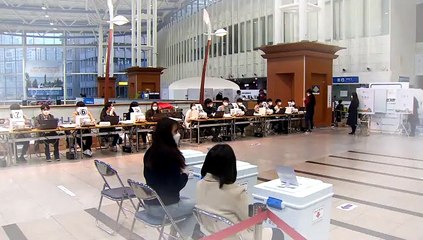 [영상구성] '사전투표하세요' 4.15 총선 사전투표 마지막 날