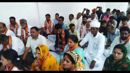 bjp protest over toll tax in rajasthan