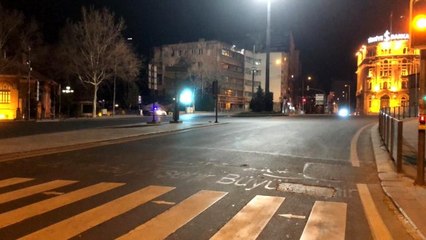 Yasağının ardından Ankara'nın cadde ve sokaklarında sessizlik hakim
