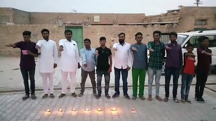 दीपक को साक्षी मान लिया प्रण,नहीं करेंगे तंबाकू का सेवन