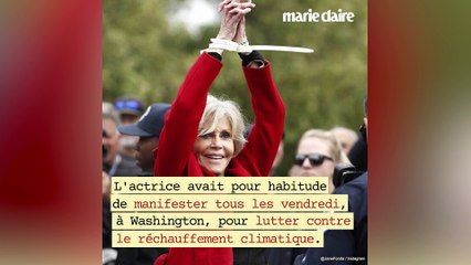 Jane Fonda reprend ses cours de fitness pendant le confinement