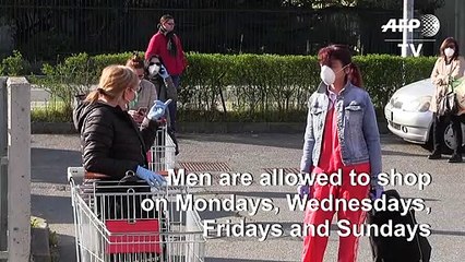 Coronavirus: Lombardy town divides shopping days by gender
