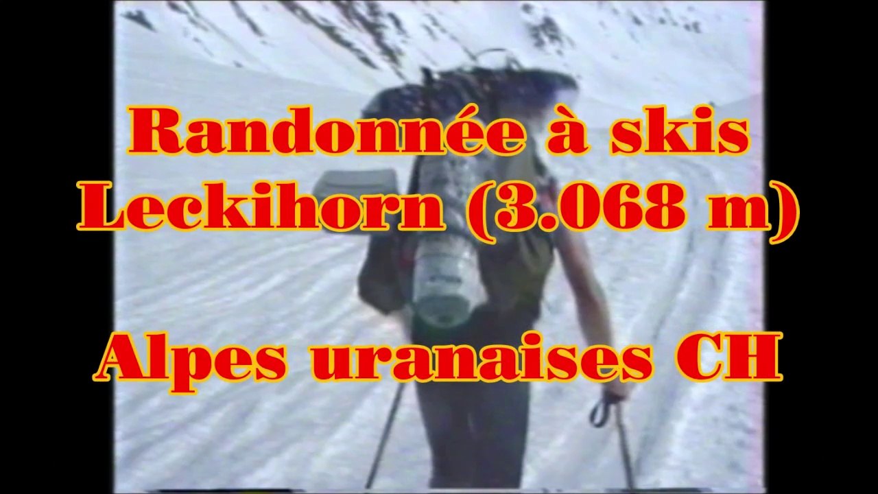 Leckihorn à skis