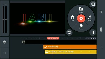 How to make Light  text effect in kinemaster #jbncreations