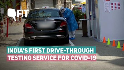 India’s First Drive-Through COVID-19 Testing Service Starts in Delhi; How Does it Work?