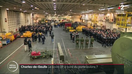 Charles-de-Gaulle : le coronavirus à bord du porte-avions ?