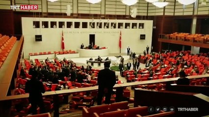 Meclis'te gergin oturum