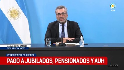 El director ejecutivo del ANSES Alejandro Vanoli habla sobre el IFE