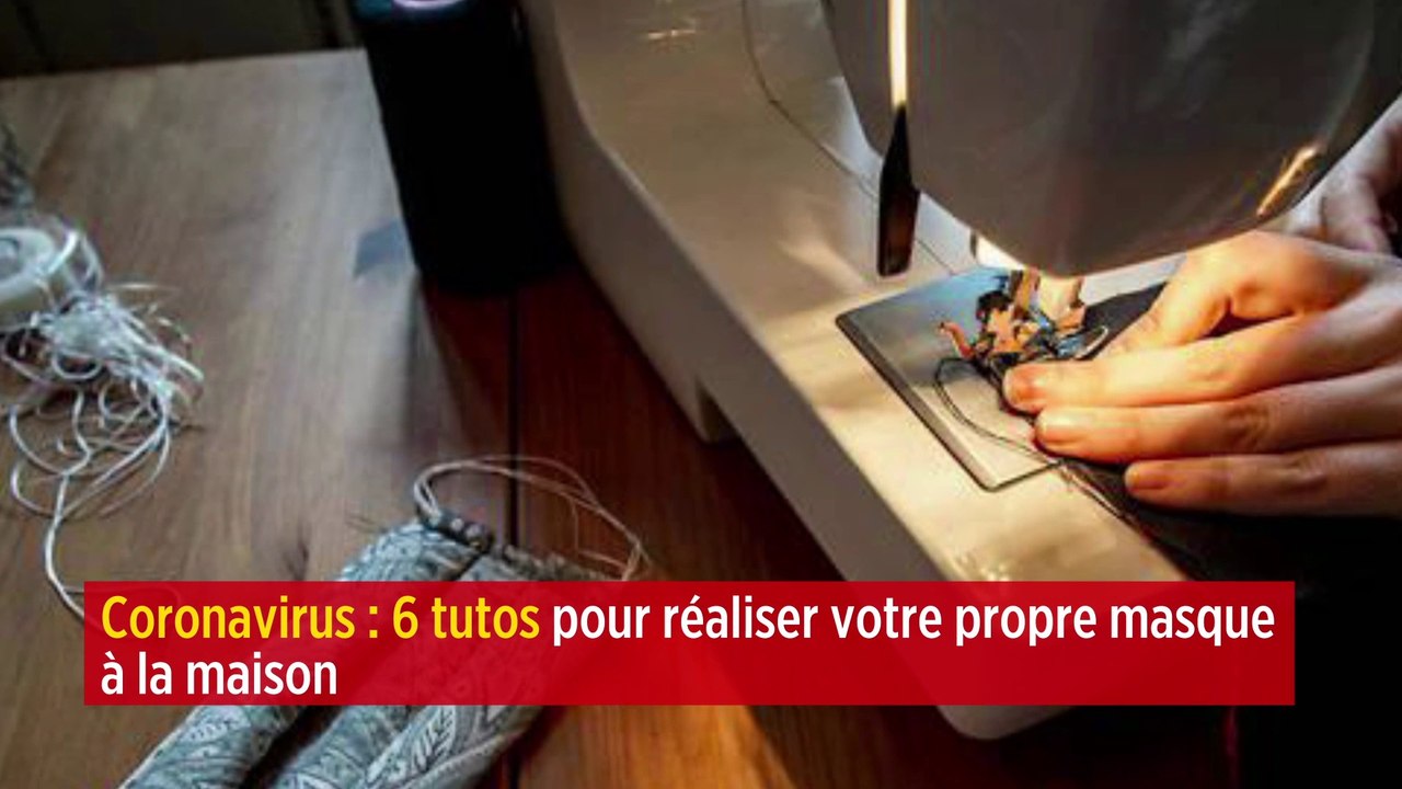 Coronavirus : 6 tutos pour réaliser votre propre masque à la maison