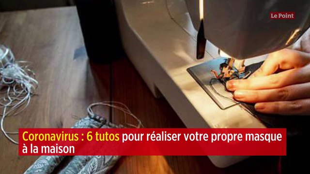 Coronavirus : 6 tutos pour réaliser votre propre masque à la maison
