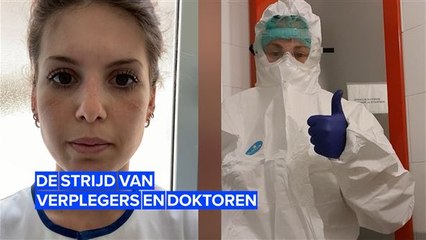 De verplegers en doktoren hebben het echt zwaar