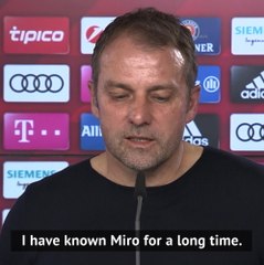 Flick keen for Klose to join Bayern coaching staff