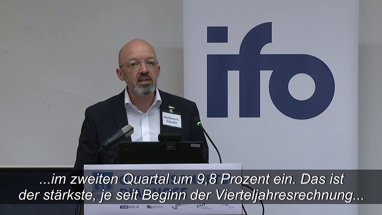 Forscher: Deutsche Wirtschaft bricht 2020 um 4,2 Prozent ein