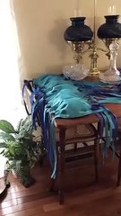 Elle coud 160 masques pour les offrir aux bénévoles !