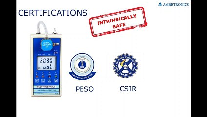 Portable Gas Detector - Confined spaces  Gas Detection  Detect any Gas Leak Anywhere