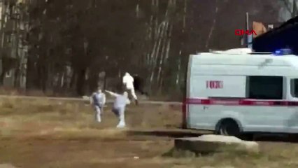 Koronavirüs testi pozitif çıkan koşucu görevlilerden böyle kaçtı