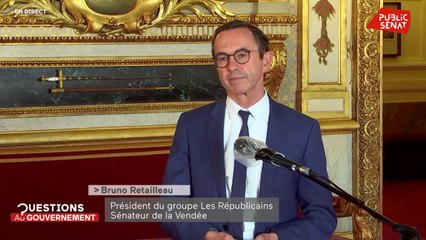 Application « StopCovid » : « Inutile si vous ne généralisez pas le port des masques et si vous ne dépistez pas de façon massive » estime Bruno Retailleau