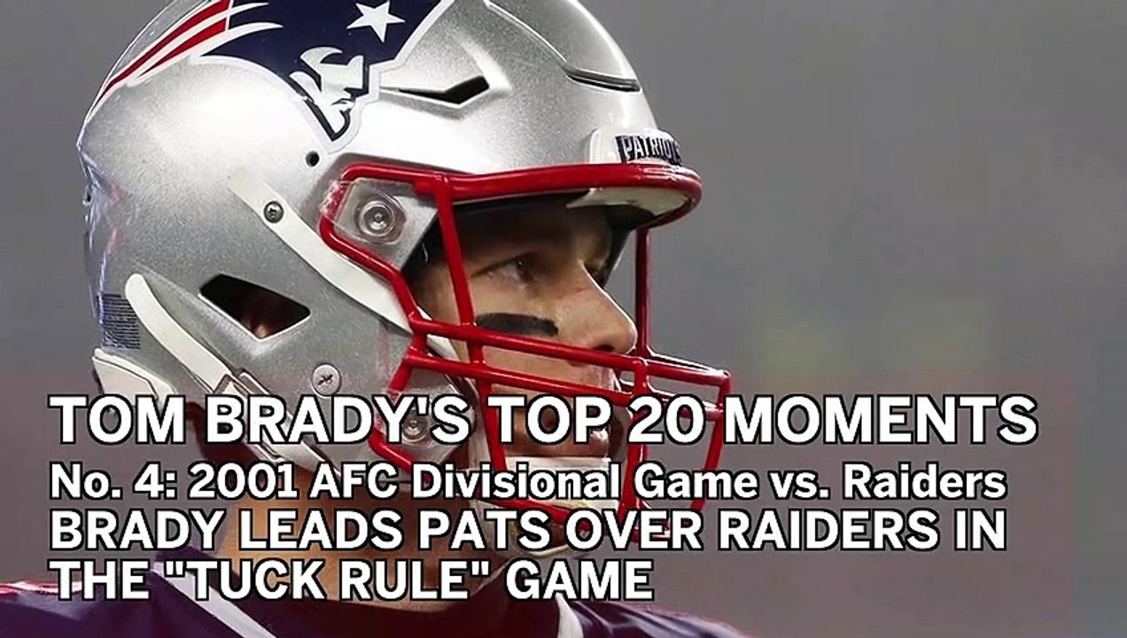 No. 4 Tuck Rule Game Tom Brady's Top 20 Patriots Moments video Dailymotion
